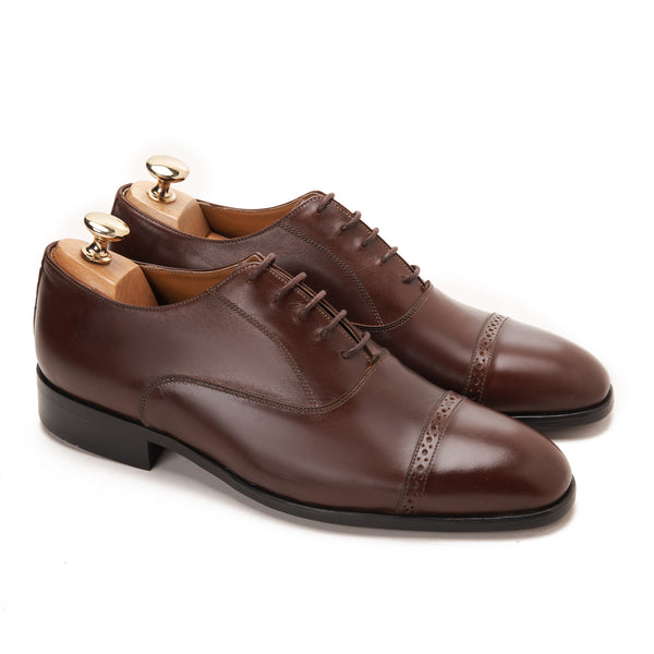 Caret Classic Leicester Cap Semi Brogue