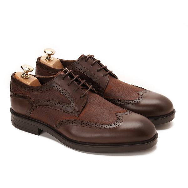 Callisto Derby Brogue with Lama