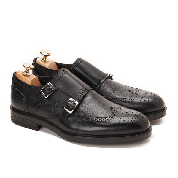 Double Monk Brogue with Grain