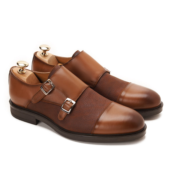 Double Monk Cap with Lama