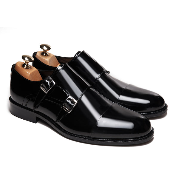 Double Monk Strap Glossy