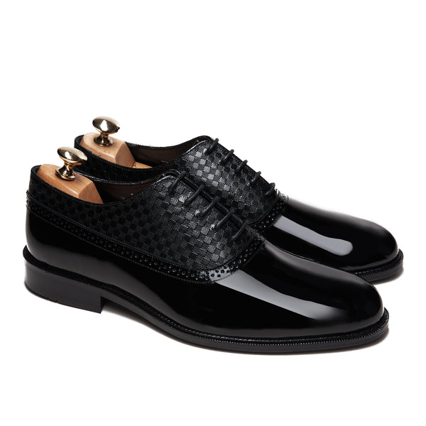 Oxford Plain Glossy with Chess