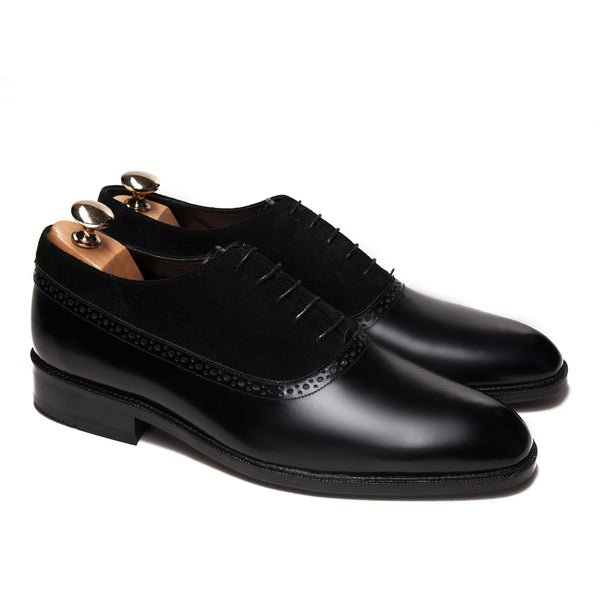 Oxford Plain Cordovan with Suede